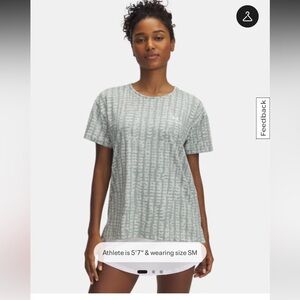 Brand New UnderArmor Top. Silica Green NWT